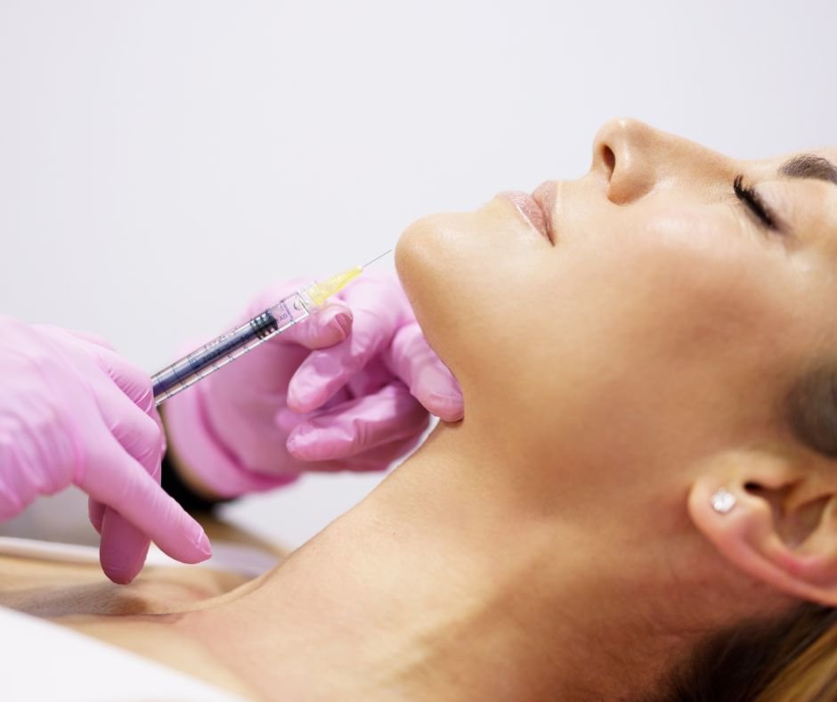 Can Botox lift your chin?